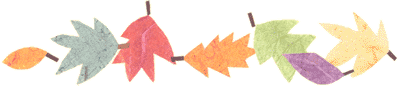 Collage of Fall Leaves